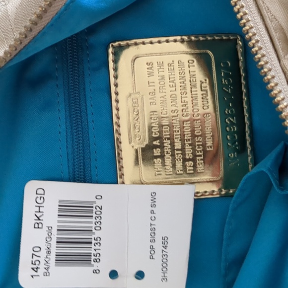 COACH BAG NWT - Picture 8 of 16